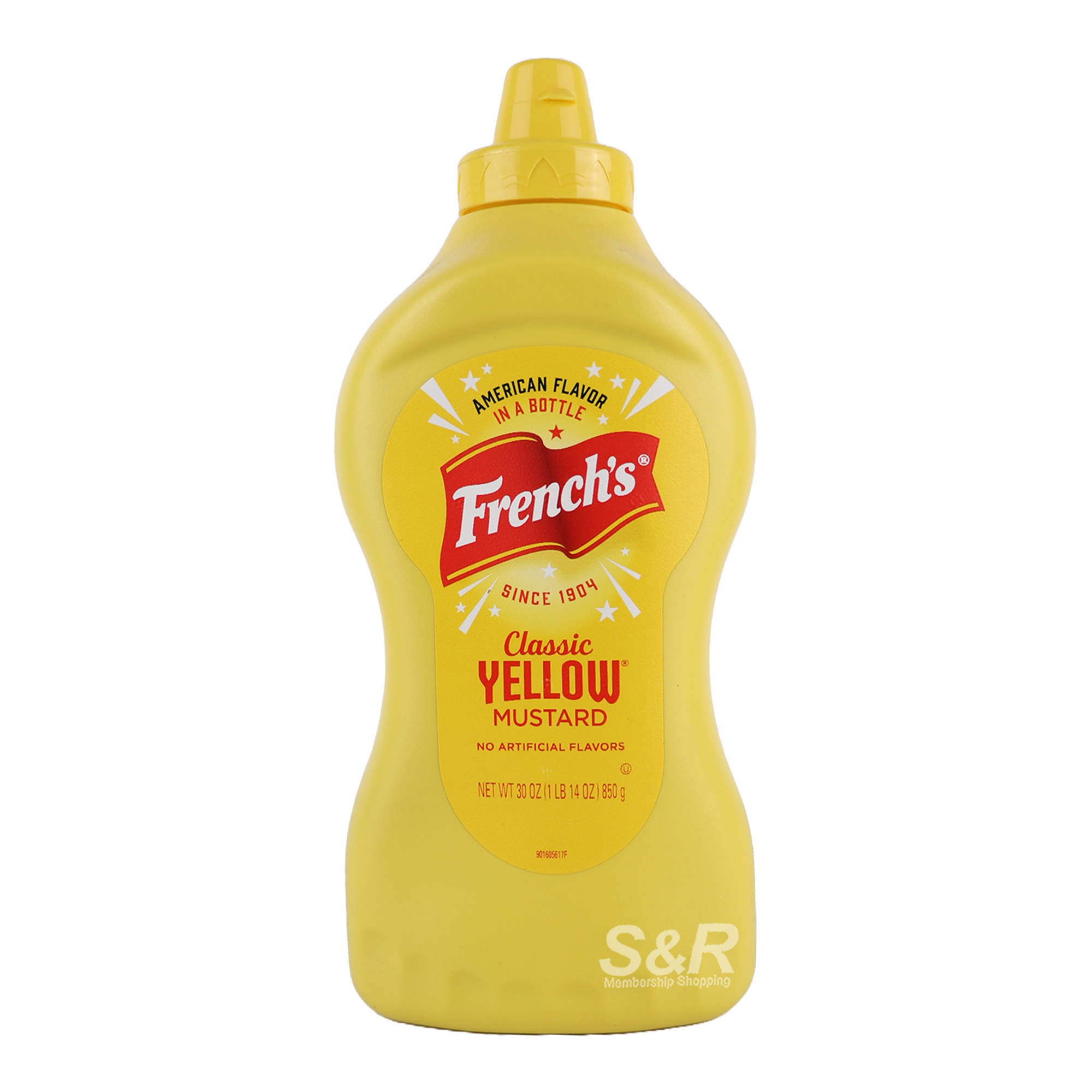 French's Classic Yellow Mustard 850g French's Classic Yellow Mustard 850g